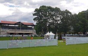 South Coast Site rentals: event surrounded by white picket fence